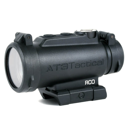 AT3 RCO Red Dot Sight with Circle Dot Reticle and Variable Risers