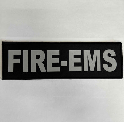 First Responder Vest Kit RED LEVEL IIIA (2) 10x12 Front/Back Plates and Patch
