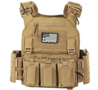 Redemption Tactical CRUSADER 2.0® V4 ARMOR FULL KIT COMBO PACKAGE LIGHTWEIGHT LEVEL IV  (2) 10x12 Front/Back Plates (2) 6x8 Side Plates (Level IV)