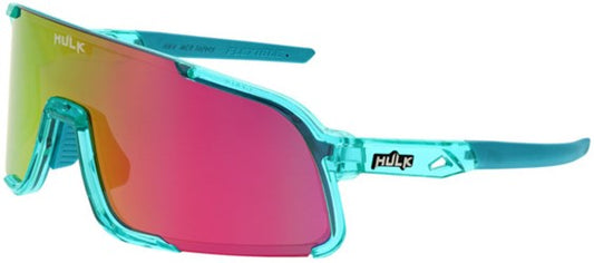 Hulk® HK4 Series Coral Glow Frame Safety Glasses Polarized Pink Mirror Lens MAX3® Scratch Resistant Coated