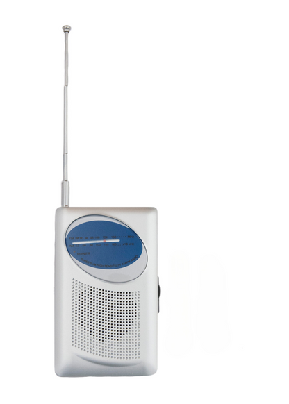 AM/FM Handheld Radio | Portable Emergency Battery-Powered Radio