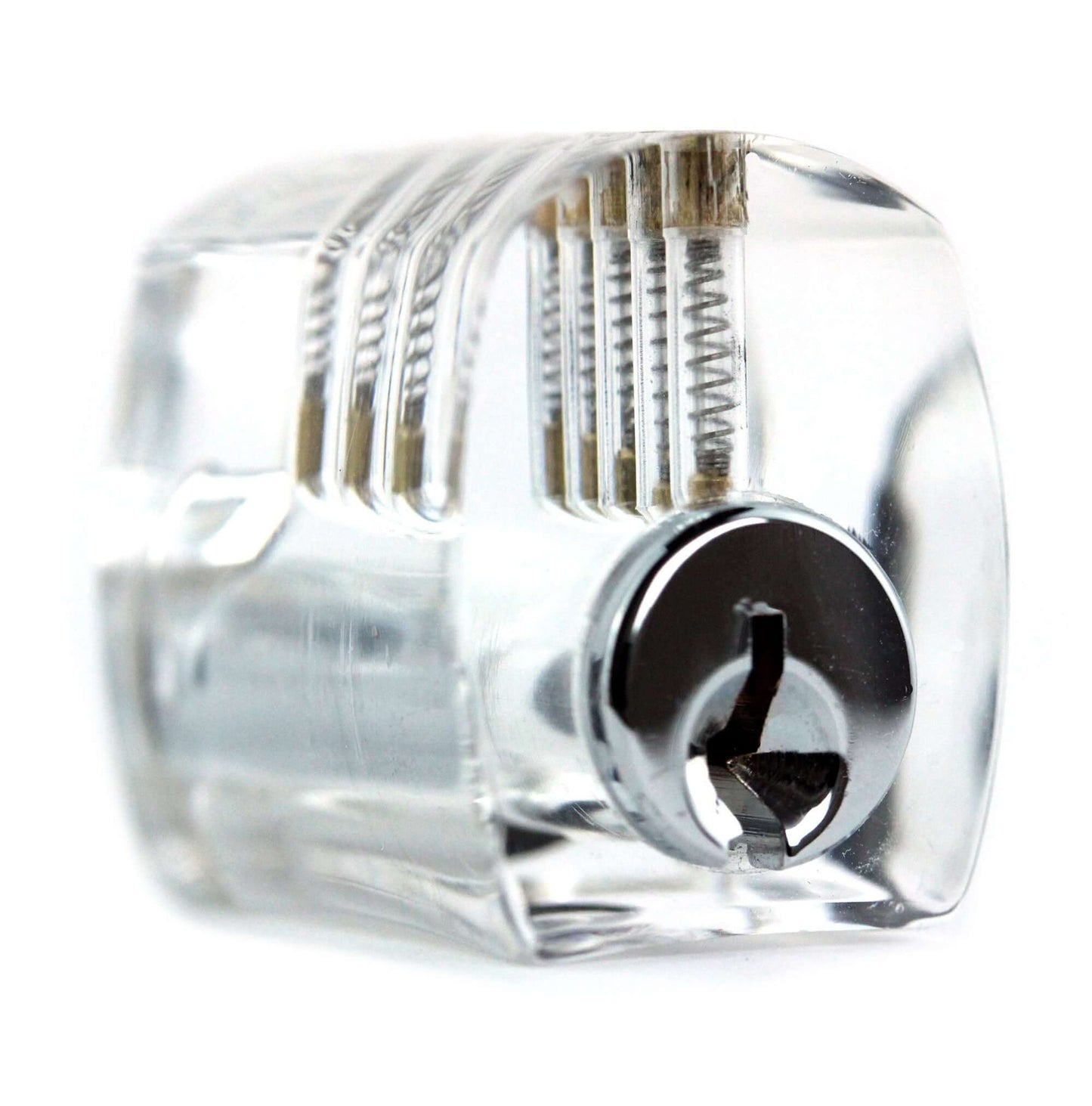 Dangerfield Clear Practice Locks For Training (3) - acrylic lock, padlock, double-sided